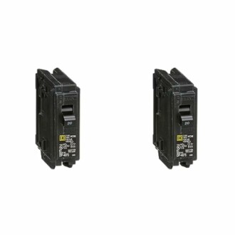 Square D by Schneider Electric HOM120CP Homeline 20 Amp Single-Pole Circuit Breaker (Pack of 2) Review